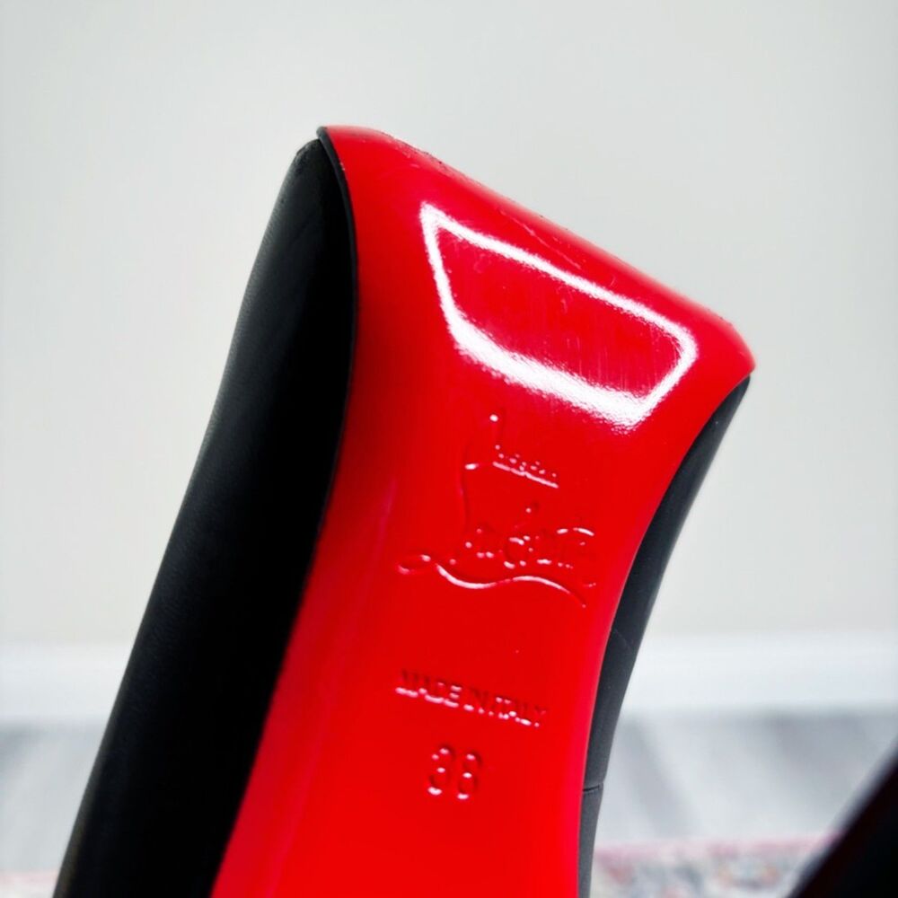 Christian Louboutin Very Gemma Bow Pumps - Picture 3 of 8